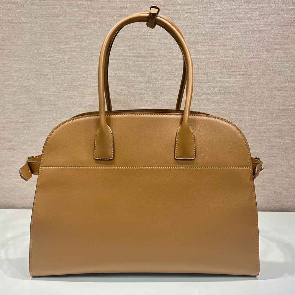 Prada Large leather tote bag(high-end grade)