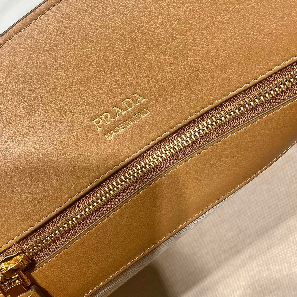 Prada Large leather tote bag(high-end grade)