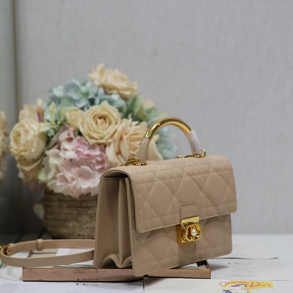Small FLAP BAG WITH TOP HANDLE