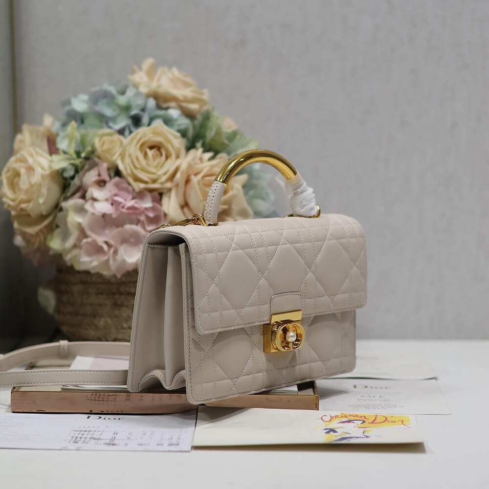 Small FLAP BAG WITH TOP HANDLE