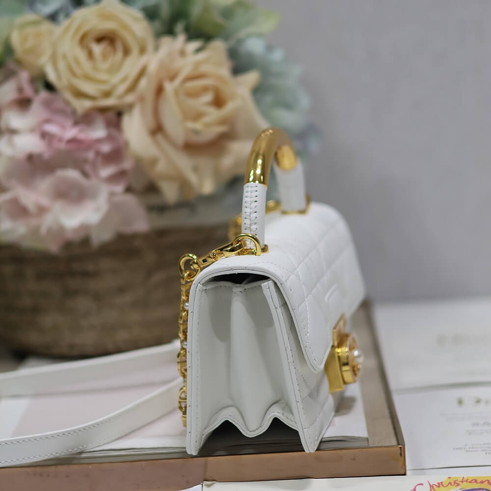 Small FLAP BAG WITH TOP HANDLE