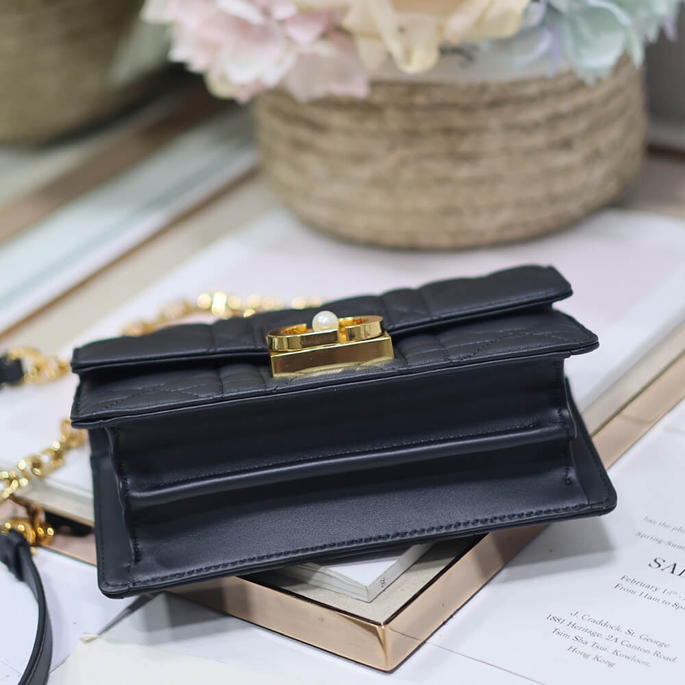 Small FLAP BAG WITH TOP HANDLE
