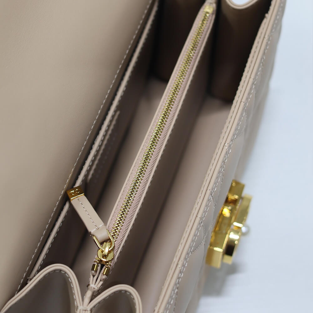 MINI FLAP BAG WITH TOP HANDLE