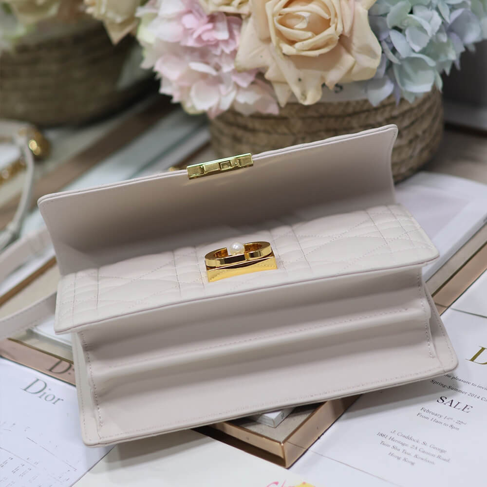 MINI FLAP BAG WITH TOP HANDLE