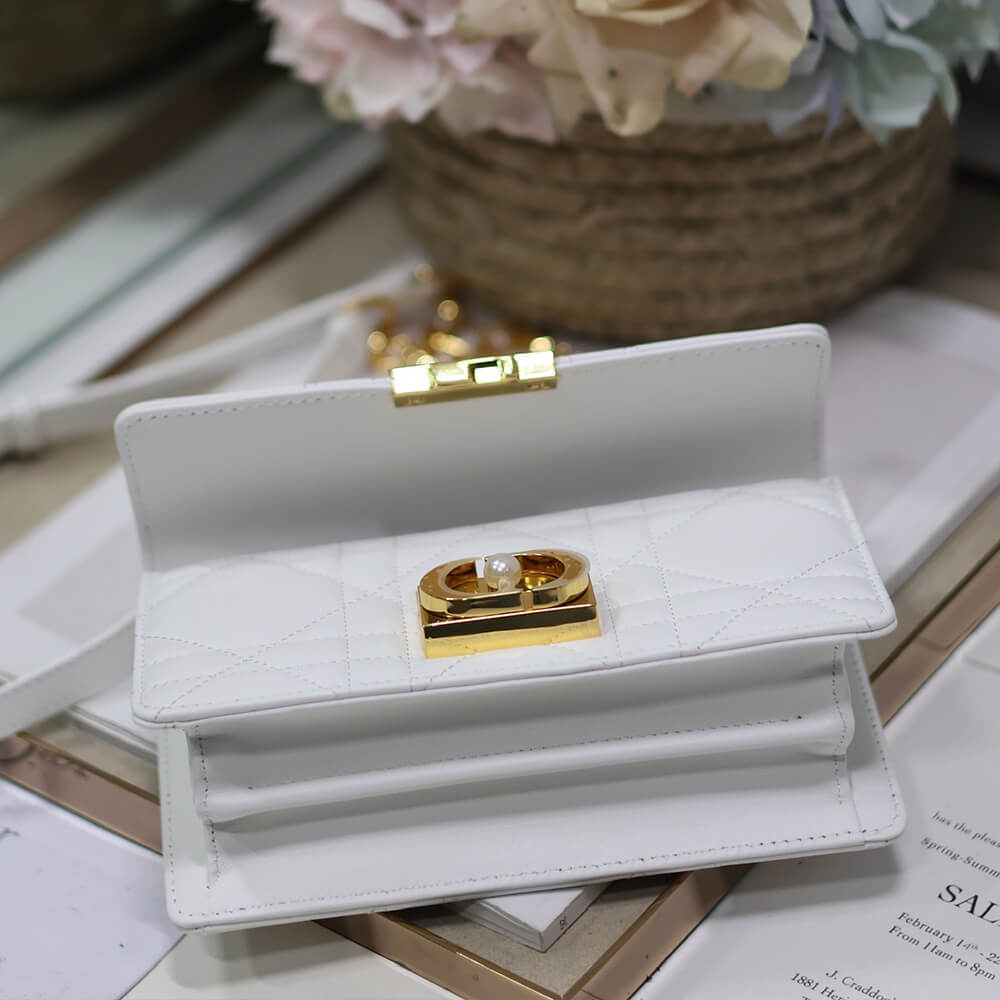 Small FLAP BAG WITH TOP HANDLE