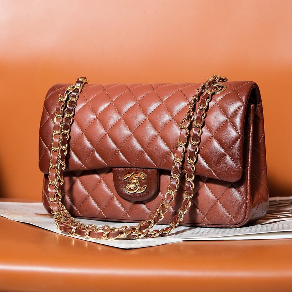 CHANEL CLASSIC 11.12 HANDBAG(high-end grade)