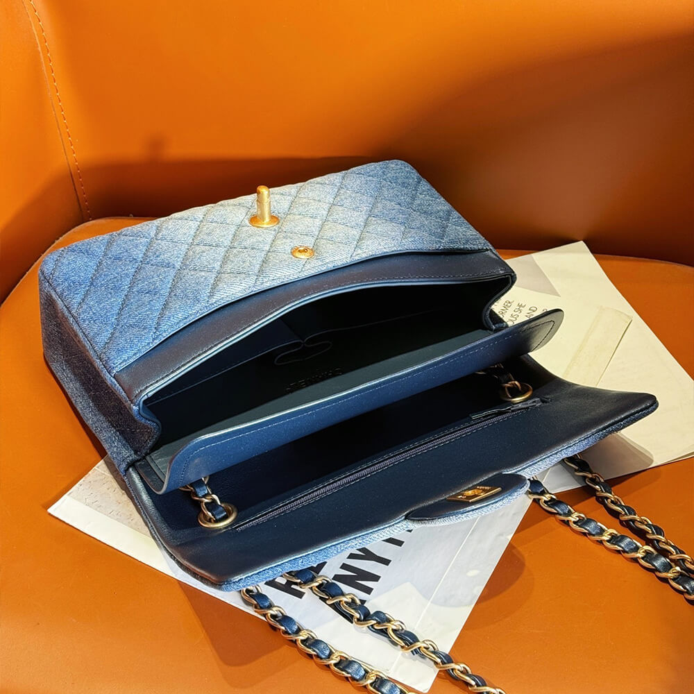CHANEL CLASSIC 11.12 HANDBAG(high-end grade)