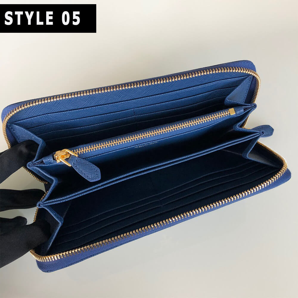 Prada Large Saffiano Leather Wallet